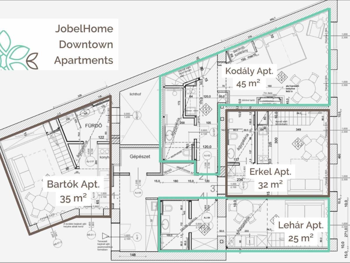 Jobelhome Apartments 布达佩斯 外观 照片